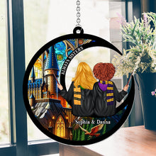 Load image into Gallery viewer, Personalized Always Sisters Suncatcher Ornament Gift for Besties