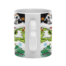 Load image into Gallery viewer, Personalized Nightmare Before Christmas Mug with Heart Handle