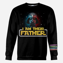 Load image into Gallery viewer, Personalized I Am Your Father All Over Shirt Custom Names Gift for Dad