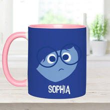 Load image into Gallery viewer, Personalized Two-Tone Accent Mug Custom Name Gift