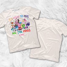 Load image into Gallery viewer, Personalized All Over Shirt & Shorts Set for Women - Colorful Feelings Gift