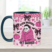 Load image into Gallery viewer, Personalized Two-Tone Accent Mug with Halloween Theme Gift