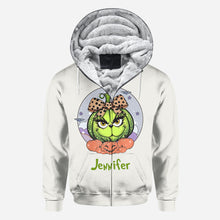 Load image into Gallery viewer, Personalized Christmas All-Over Shirt Cute Pumpkin Design Gift