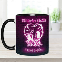 Load image into Gallery viewer, Personalized Nightmare Accent Mug for Couples - Till We Are Ghosts