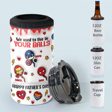 Load image into Gallery viewer, Personalized Marvelous Universe Can Cooler Custom Name Gift for Dad