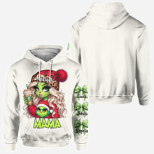 Load image into Gallery viewer, Personalized Grinchy Christmas All Over Shirt Gift for Mom