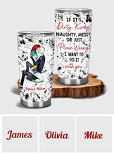 Load image into Gallery viewer, Personalized Nightmare Tumbler Custom Name Gift for Couple