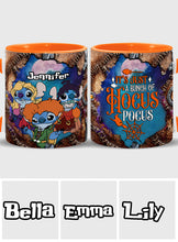 Load image into Gallery viewer, Personalized Hocus Pocus Accent Mug Custom Name Gift for Halloween