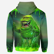 Load image into Gallery viewer, Personalized Green Ghost Hoodie and Leggings Set for Kids and Adults
