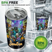 Load image into Gallery viewer, Personalized Halloween Mouse Tumbler with Custom Name Gift