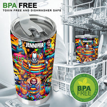 Load image into Gallery viewer, Personalized Halloween Tumbler Custom Name Drinkware Gift