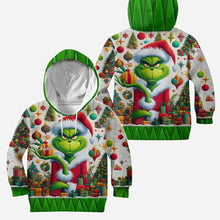 Load image into Gallery viewer, Personalized Grinchmas Hoodie and Leggings Set Custom Name Christmas Gift