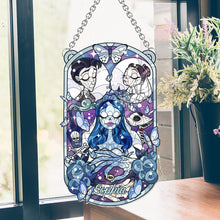 Load image into Gallery viewer, Personalized Halloween Bride Suncatcher Ornament for Home Decor