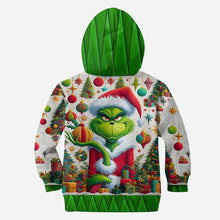 Load image into Gallery viewer, Personalized Grinchmas Hoodie and Leggings Set Custom Name Christmas Gift