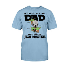Load image into Gallery viewer, Personalized Jedi Master T-shirt & Hoodie Gift for Dad