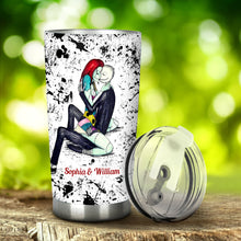 Load image into Gallery viewer, Personalized Nightmare Tumbler Custom Name Gift for Couple