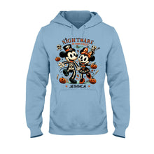 Load image into Gallery viewer, Personalized Nightmare On Main Street T-shirt & Hoodie for Halloween Gift