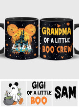 Load image into Gallery viewer, Personalized Halloween Mug for Grandma Custom Name Boo Crew Gift