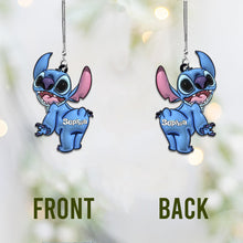Load image into Gallery viewer, Personalized Ohana Car Ornament Custom Name Gift for Family