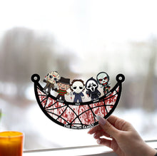 Load image into Gallery viewer, Personalized Scary Movies Suncatcher Ornament for Family Gift