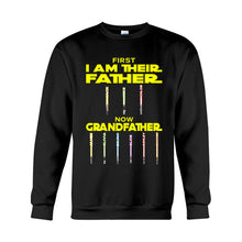 Load image into Gallery viewer, Personalized Star Wars Father Grandfather T-Shirt & Hoodie Gift