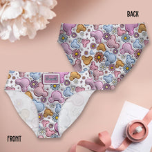 Load image into Gallery viewer, Personalized Cute Mouse Ears Floral Women's Briefs Unique Gift