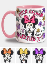Load image into Gallery viewer, Personalized Ceramic Accent Mug with Playful Design for Birthdays and Graduations