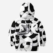 Load image into Gallery viewer, Personalized Beetlejuice Hoodie and Leggings Set for Halloween