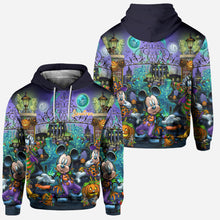 Load image into Gallery viewer, Personalized Halloween Mouse Hoodie and Leggings Set for Kids