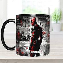 Load image into Gallery viewer, Personalized Psychopath Accent Mug Custom Name Gift Idea