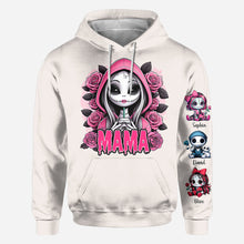 Load image into Gallery viewer, Personalized Mama of Nightmares All Over Shirt for Mom | Halloween Gift