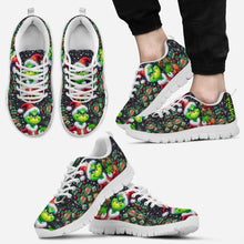 Load image into Gallery viewer, Personalized Merry Grinchmas Sneakers Custom Name Christmas Gift