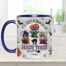 Load image into Gallery viewer, Personalized Halloween Ohana Ceramic Mug Custom Name Gift