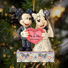 Load image into Gallery viewer, Personalized First Christmas Mouse Ornament Custom Name Gift