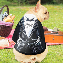 Load image into Gallery viewer, Personalized Skellington Dog Shirt Custom Pet Costume