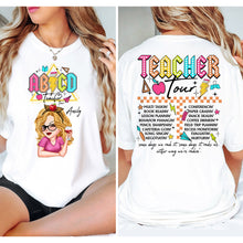 Load image into Gallery viewer, Personalized Teacher T-shirt & Hoodie Custom Name Gift for Teacher