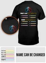 Load image into Gallery viewer, Personalized Darth Vader T-shirt and Hoodie for Grandfather's Day