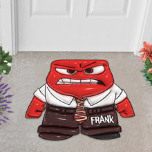 Load image into Gallery viewer, Personalized Emotion-Themed Shaped Doormat Custom Name Gift