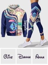 Load image into Gallery viewer, Personalized Ohana Hoodie and Leggings Custom Name Gift for Kids