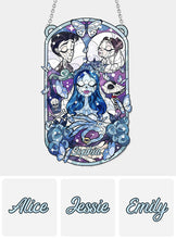 Load image into Gallery viewer, Personalized Halloween Bride Suncatcher Ornament for Home Decor