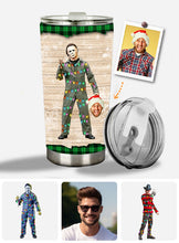 Load image into Gallery viewer, Personalized Horror Character Tumbler Fun Gift for Halloween