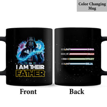 Load image into Gallery viewer, Personalized Star Wars Mug Custom Names Gift for Dad