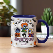 Load image into Gallery viewer, Personalized Halloween Ohana Ceramic Mug Custom Name Gift