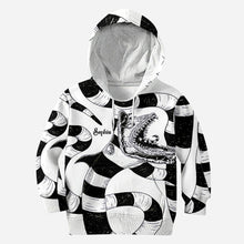 Load image into Gallery viewer, Personalized Beetlejuice Hoodie and Leggings Set for Halloween
