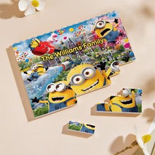Load image into Gallery viewer, Customized Horizontal Rectangle Building Brick Blocks for Kids | Birthday, Graduation, Housewarming Gift