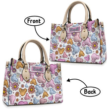 Load image into Gallery viewer, Personalized Leather Handbag with Disney Design for Her