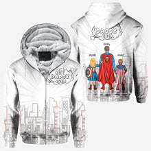 Load image into Gallery viewer, Personalized Best Dad Ever All Over Shirt Custom Family Design