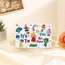 Load image into Gallery viewer, Personalized Horizontal Rectangle Building Brick Blocks for Kids Custom Name Gift