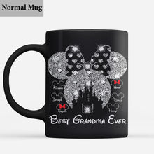 Load image into Gallery viewer, Personalized Best Grandma Ever Mouse Mug Custom Name Gift
