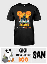 Load image into Gallery viewer, Personalized Halloween Mouse T-shirt and Hoodie for Grandma's Boo Crew